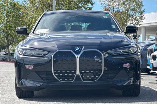 Black Sapphire Metallic 2023 BMW i4 Gran Coupe eDrive40
