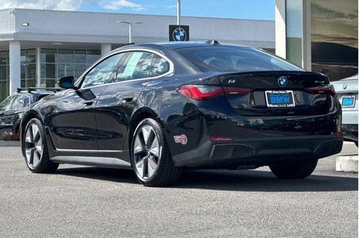 Black Sapphire Metallic 2023 BMW i4 Gran Coupe eDrive40