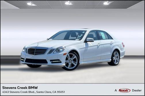 Polar White 2013 Mercedes-Benz E-Class E 350 Luxury