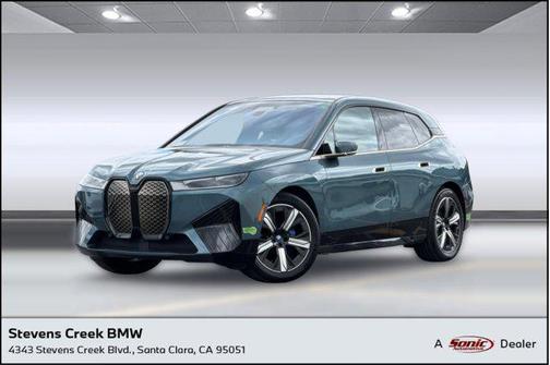 Blue Ridge Mountain Metallic 2023 BMW iX xDrive50