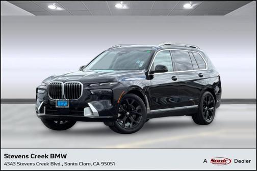 Black Sapphire Metallic 2023 BMW X7 xDrive40i