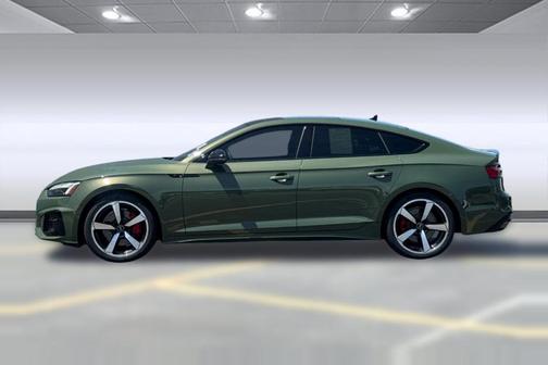 District Green Metallic 2023 Audi A5 Sportback 45 S Line Premium Plus