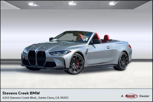 Skyscraper Grey Metallic 2024 BMW M4 Competition xDrive