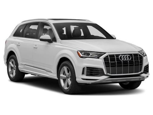 White 2020 Audi Q7 55 Premium Plus