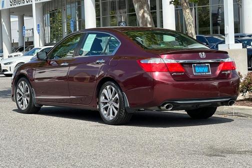 Maroon 2015 Honda Accord Sport