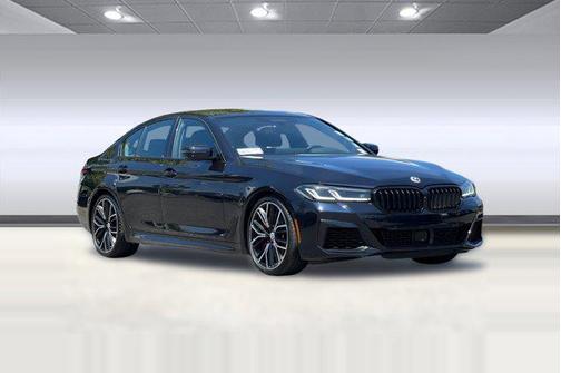 Carbon Black Metallic 2023 BMW M550 i Xdrive