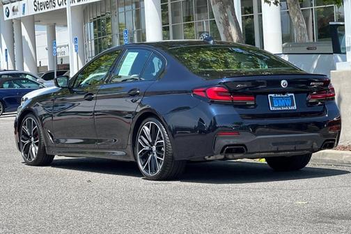 Carbon Black Metallic 2023 BMW M550 i Xdrive