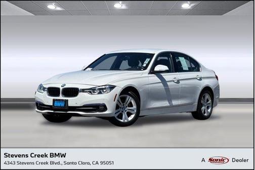 White 2018 BMW 330 330i