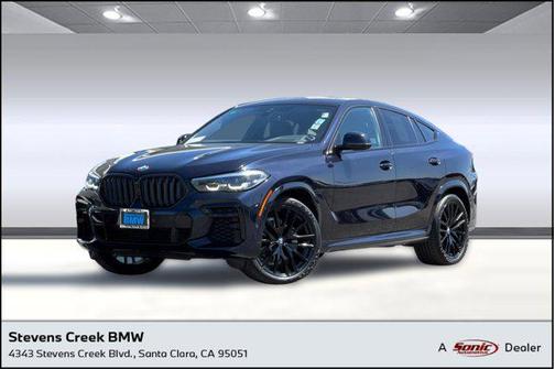 Carbon Black Metallic 2023 BMW X6 xDrive40i