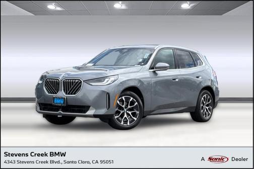 Skyscraper Gray Metallic 2025 BMW X3 30 xDrive