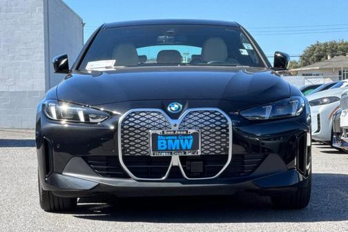 Black Sapphire Metallic 2025 BMW i4 Gran Coupe eDrive40