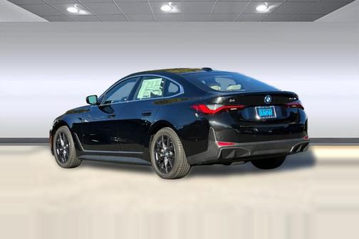 Black Sapphire Metallic 2025 BMW i4 Gran Coupe eDrive40