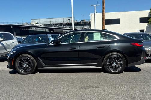 Black Sapphire Metallic 2025 BMW i4 Gran Coupe eDrive40
