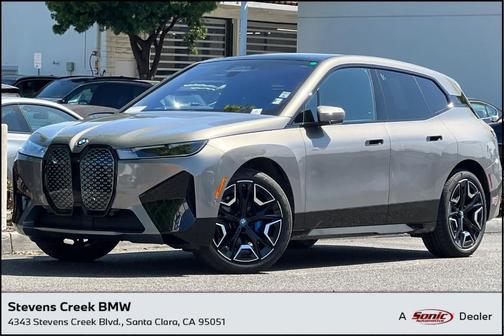 Oxide Grey Metallic 2024 BMW iX xDrive50