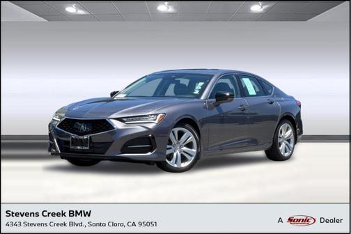 Modern Steel Metallic 2023 Acura TLX Technology