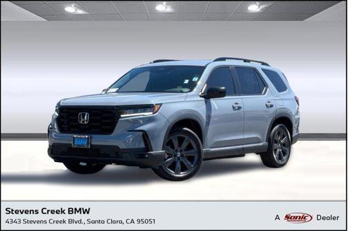 Sonic Gray Pearl 2025 Honda Pilot Sport