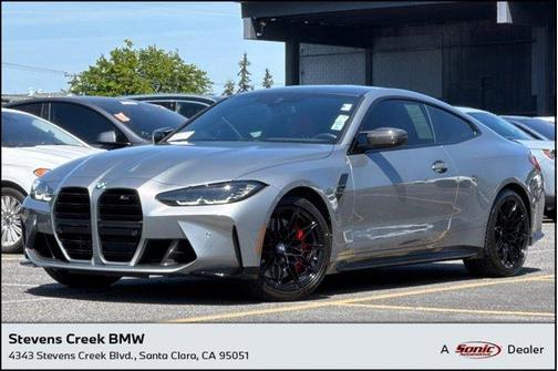 Skyscraper Grey Metallic 2024 BMW M4 Competition