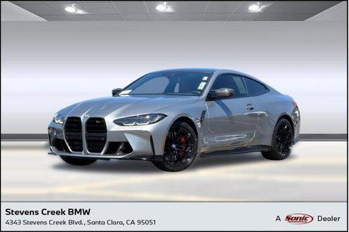 Skyscraper Grey Metallic 2024 BMW M4 Competition