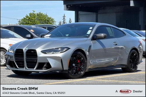Skyscraper Grey Metallic 2024 BMW M4 Competition