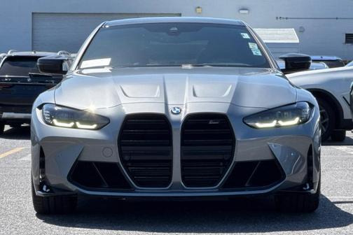 Skyscraper Grey Metallic 2024 BMW M4 Competition