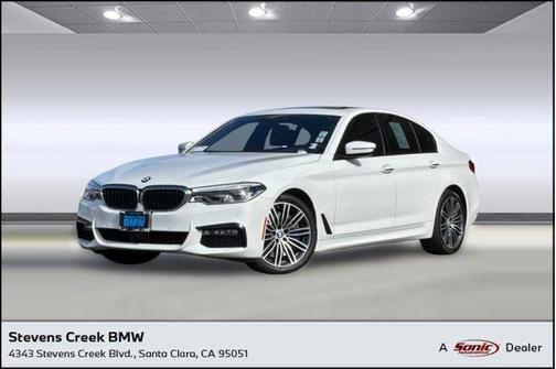 White 2017 BMW 540 540i