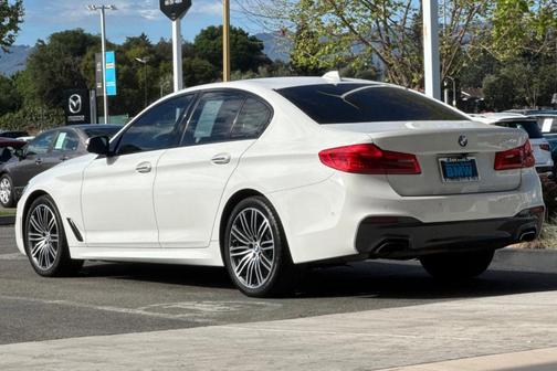 White 2017 BMW 540 540i