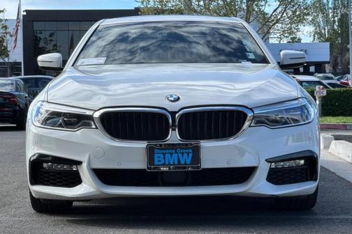 White 2017 BMW 540 540i