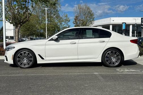 White 2017 BMW 540 540i