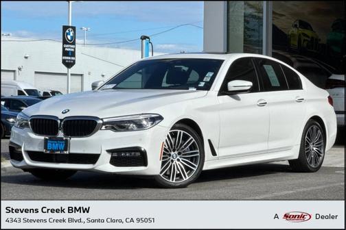 White 2017 BMW 540 540i