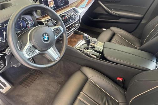 White 2017 BMW 540 540i