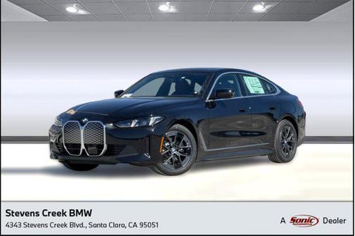 Black Sapphire Metallic 2026 BMW i4 Gran Coupe eDrive40