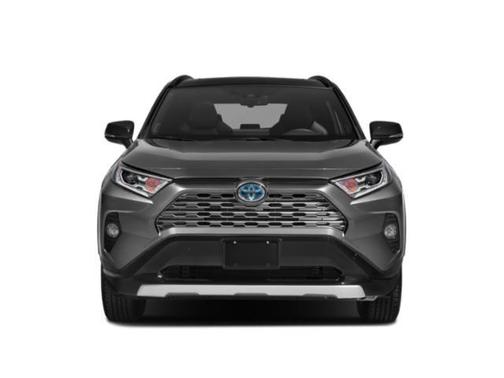 Magnetic Gray Metallic/Midnight Black Metallic 2021 Toyota RAV4 Hybrid SE