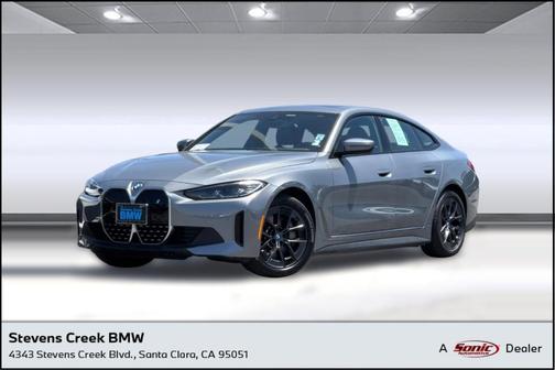 Skyscraper Grey Metallic 2023 BMW i4 Gran Coupe eDrive35