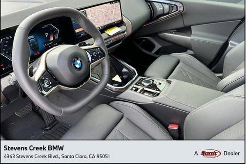 Black Sapphire Metallic 2025 BMW X3 30 xDrive