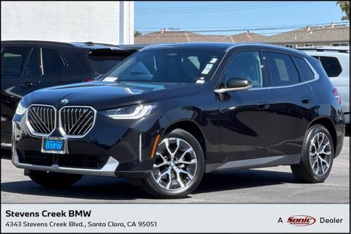 Black Sapphire Metallic 2025 BMW X3 30 xDrive