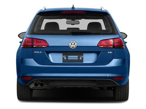 Blue 2016 Volkswagen Golf SportWagen TSI S 4-Door