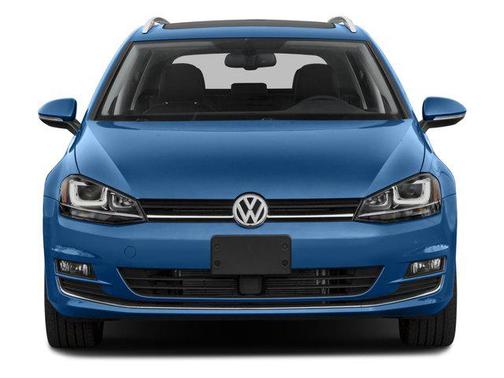 Blue 2016 Volkswagen Golf SportWagen TSI S 4-Door