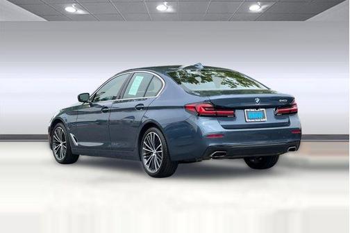 Arctic Race Blue Metallic 2023 BMW 540 i