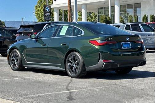 San Remo Green Metallic 2023 BMW i4 Gran Coupe eDrive35