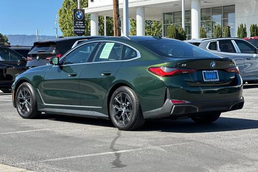 San Remo Green Metallic 2023 BMW i4 Gran Coupe eDrive35