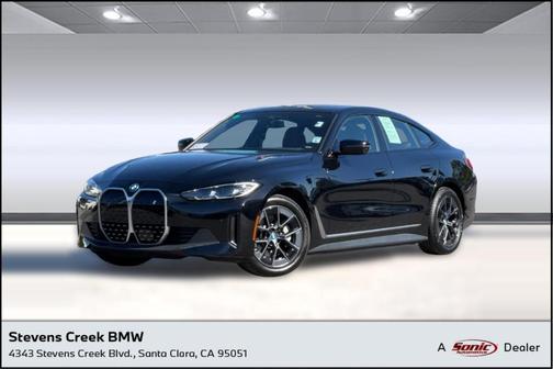 Jet Black 2023 BMW i4 Gran Coupe eDrive35