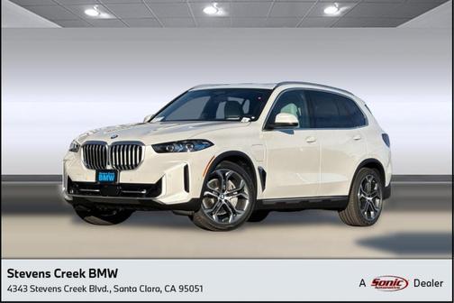 Mineral White Metallic 2026 BMW X5 PHEV xDrive50e