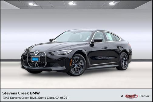 Jet Black 2023 BMW i4 Gran Coupe eDrive35