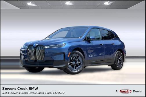 Phytonic Blue Metallic 2024 BMW iX xDrive50