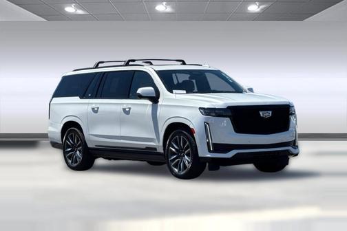 Crystal White Tricoat 2023 Cadillac Escalade ESV Sport