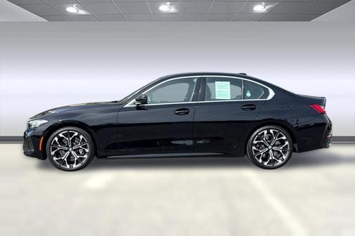 Jet Black 2025 BMW 330 330i Sedan