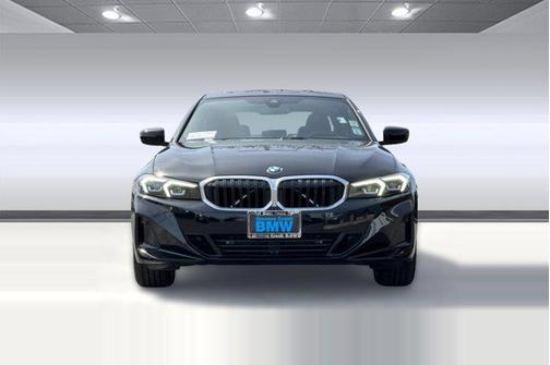 Jet Black 2025 BMW 330 330i Sedan