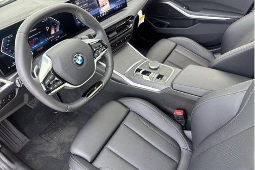 Jet Black 2025 BMW 330 330i Sedan