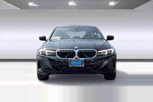 Jet Black 2025 BMW 330 330i Sedan