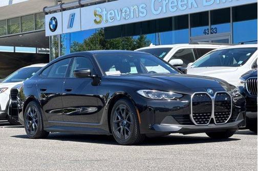 Black Sapphire Metallic 2023 BMW i4 Gran Coupe eDrive40